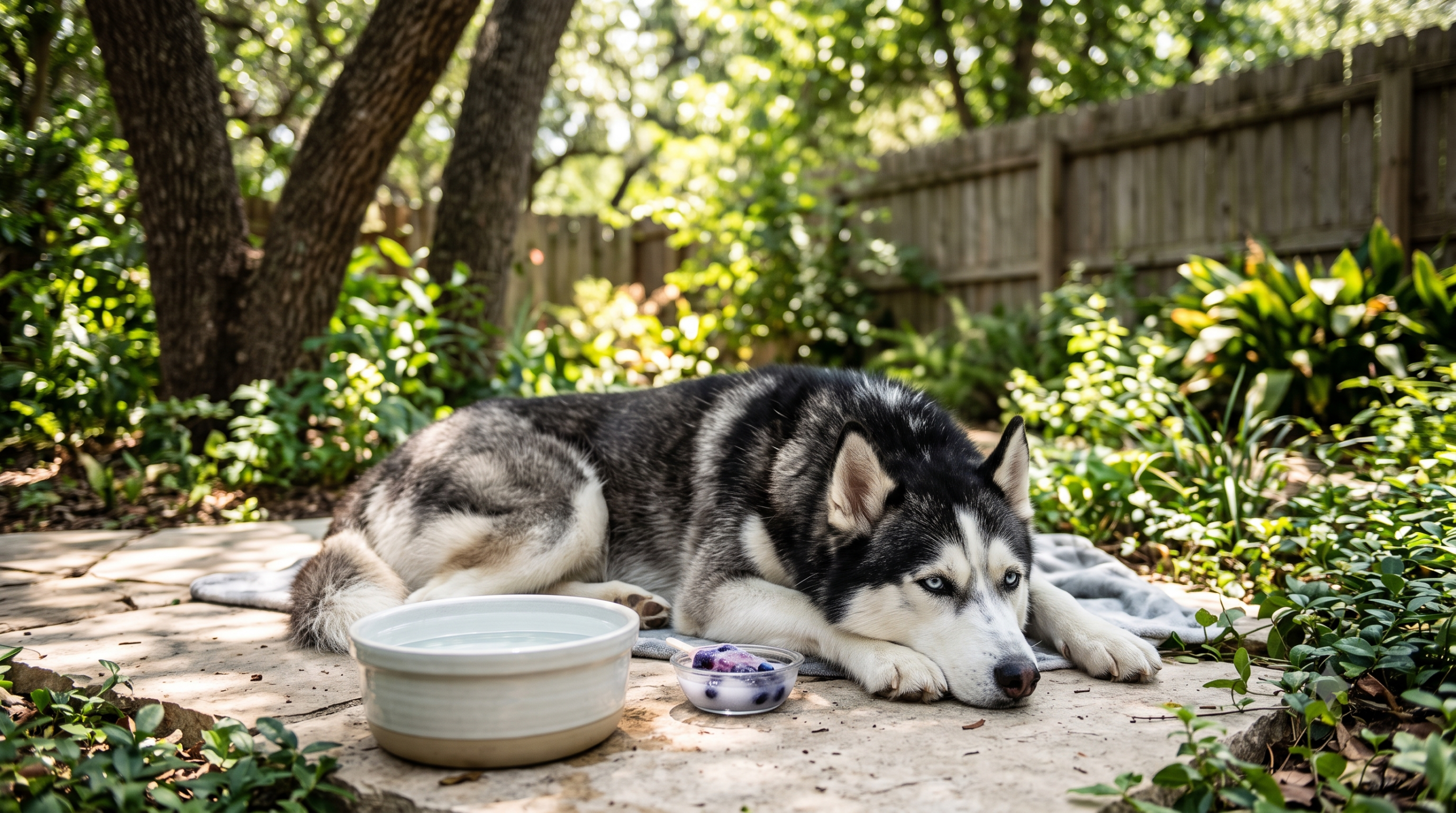 Haltung von Huskies ohne Klimaanlage: Ein Leitfaden für heiße Tage
